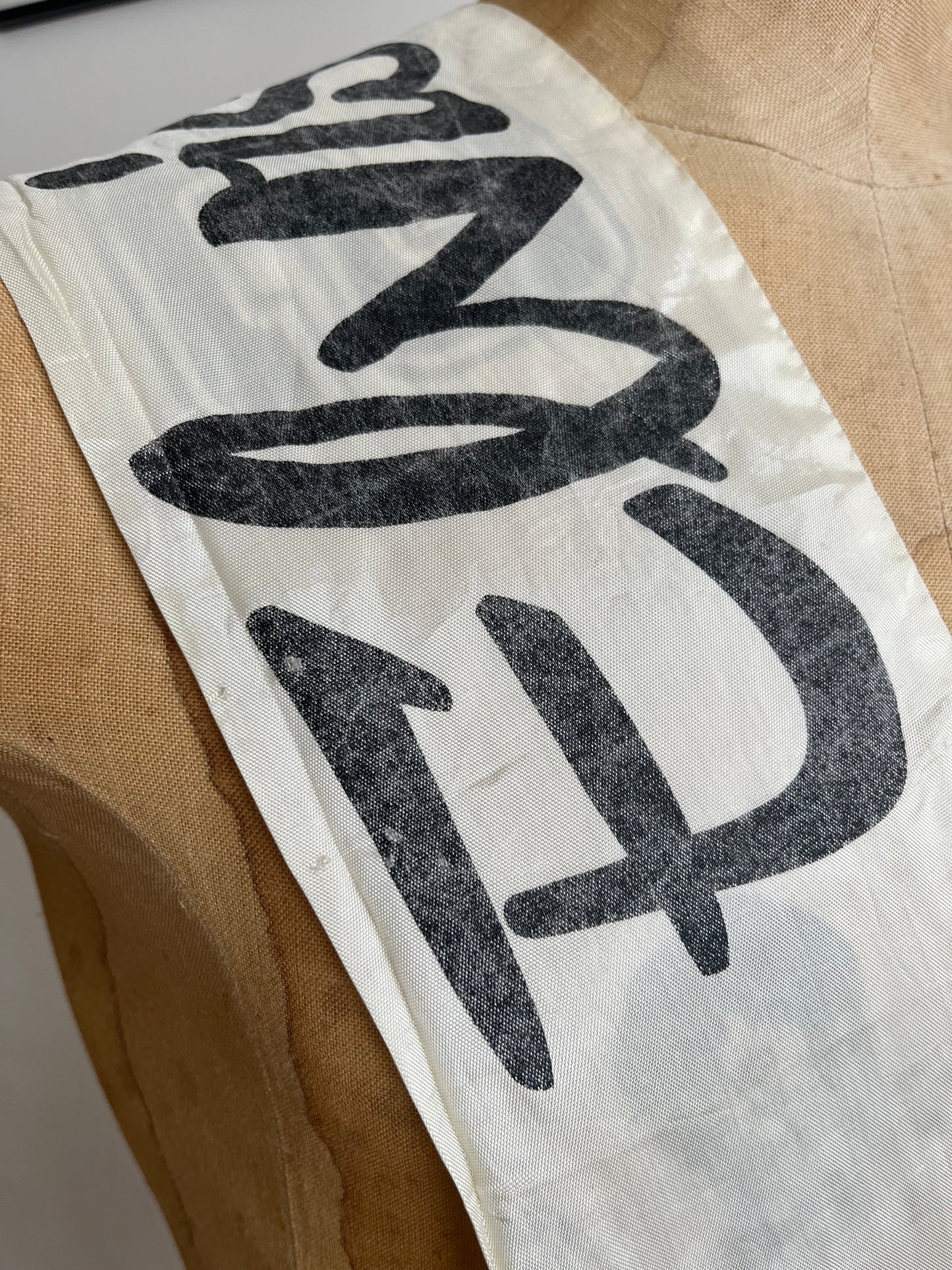 Elvis Fan scarf Late 1970s