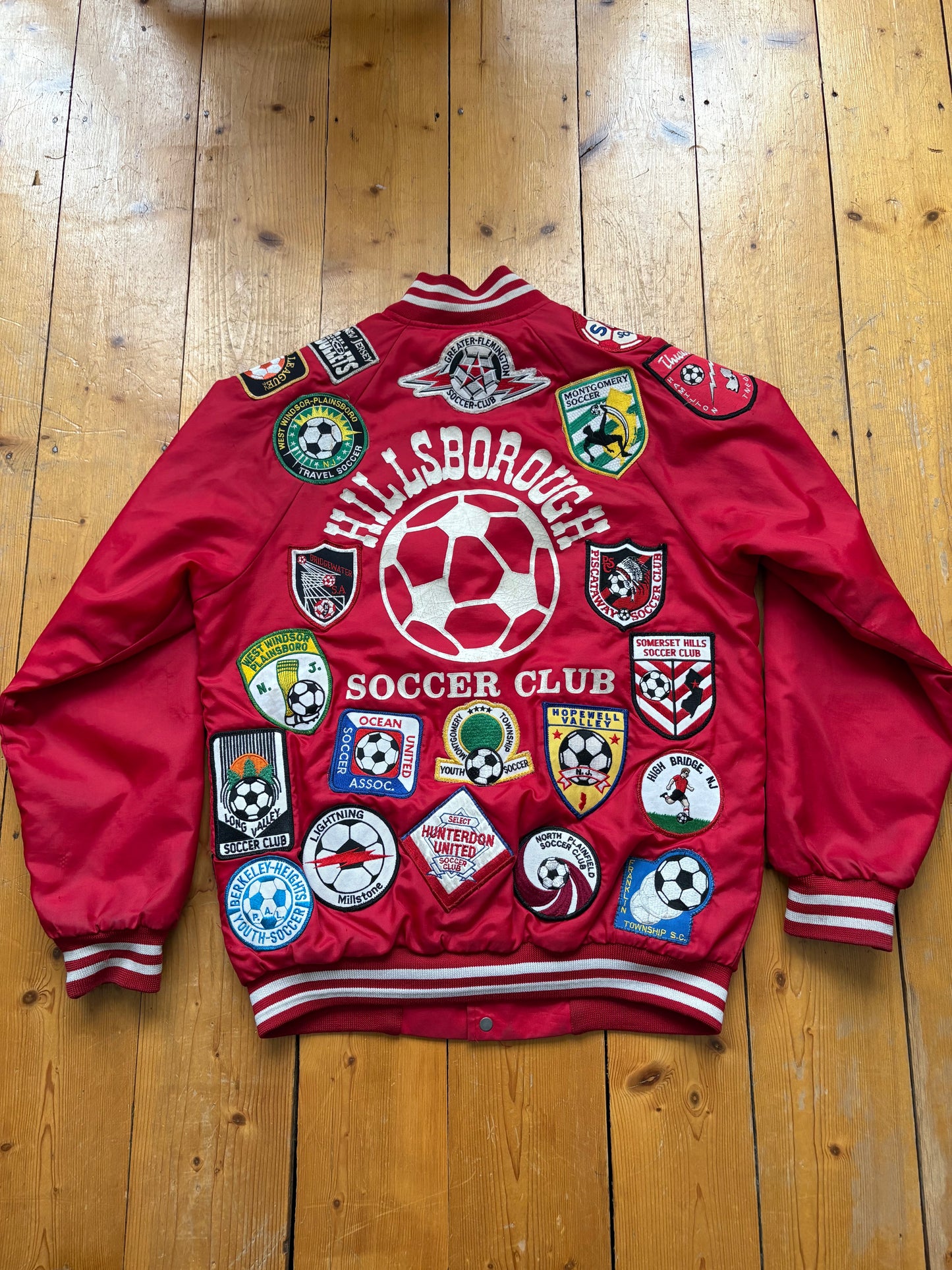 Hillsborough New Jersey Soccer Club sports jacket