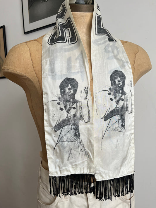 Elvis Fan scarf Late 1970s