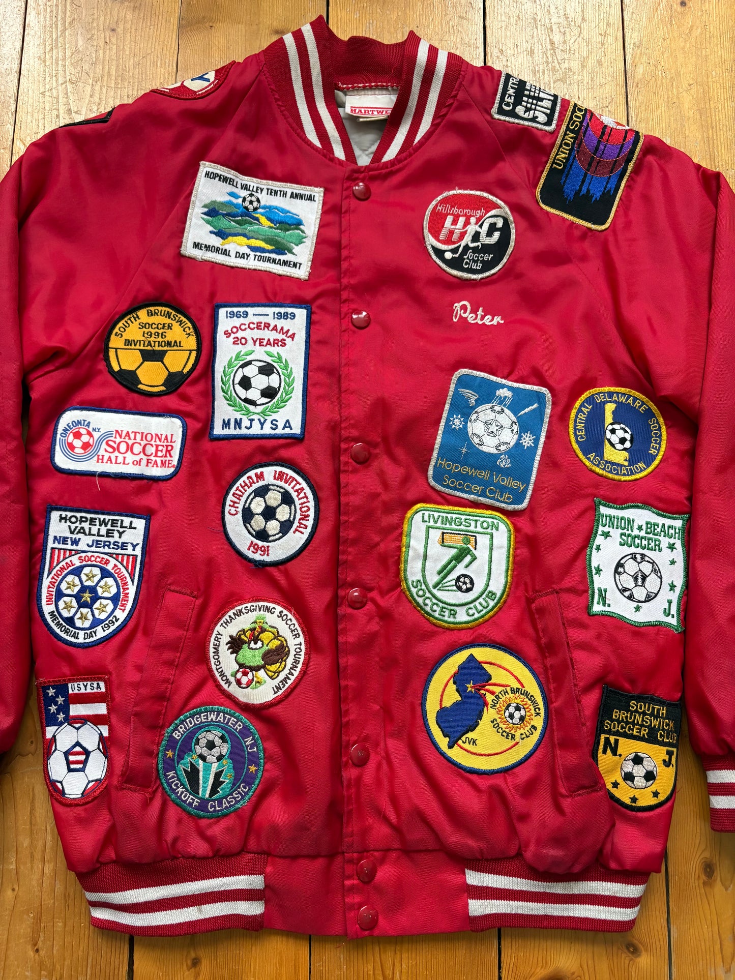 Hillsborough New Jersey Soccer Club sports jacket