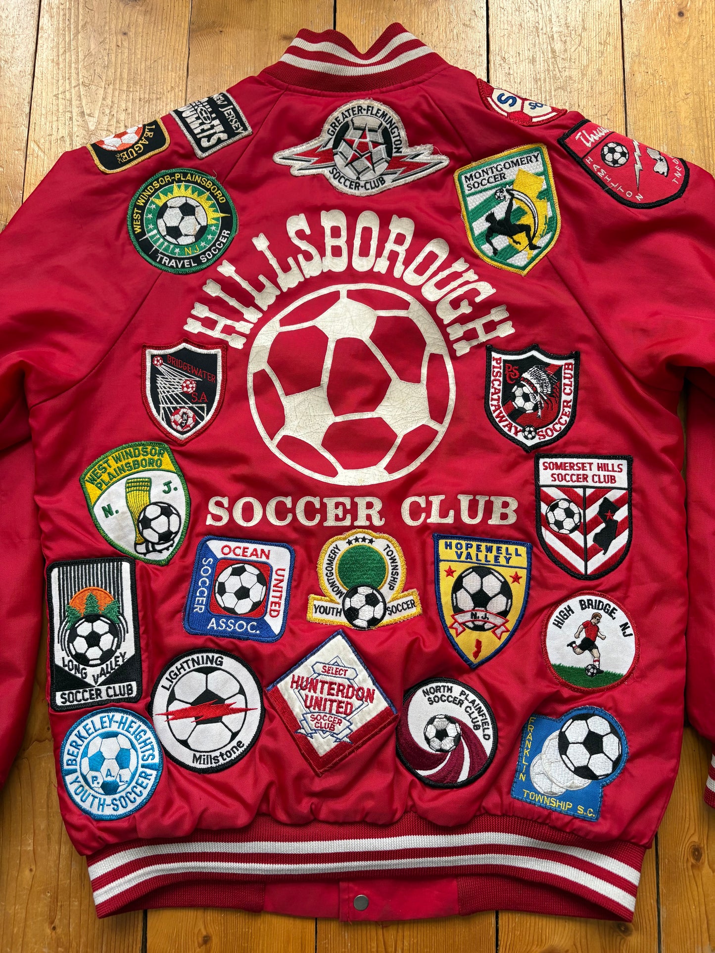 Hillsborough New Jersey Soccer Club sports jacket