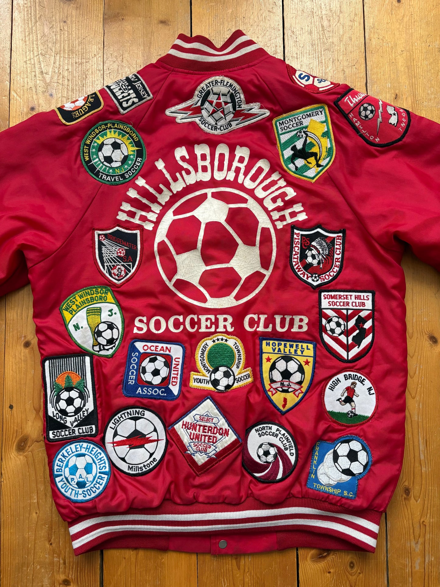 Hillsborough New Jersey Soccer Club sports jacket