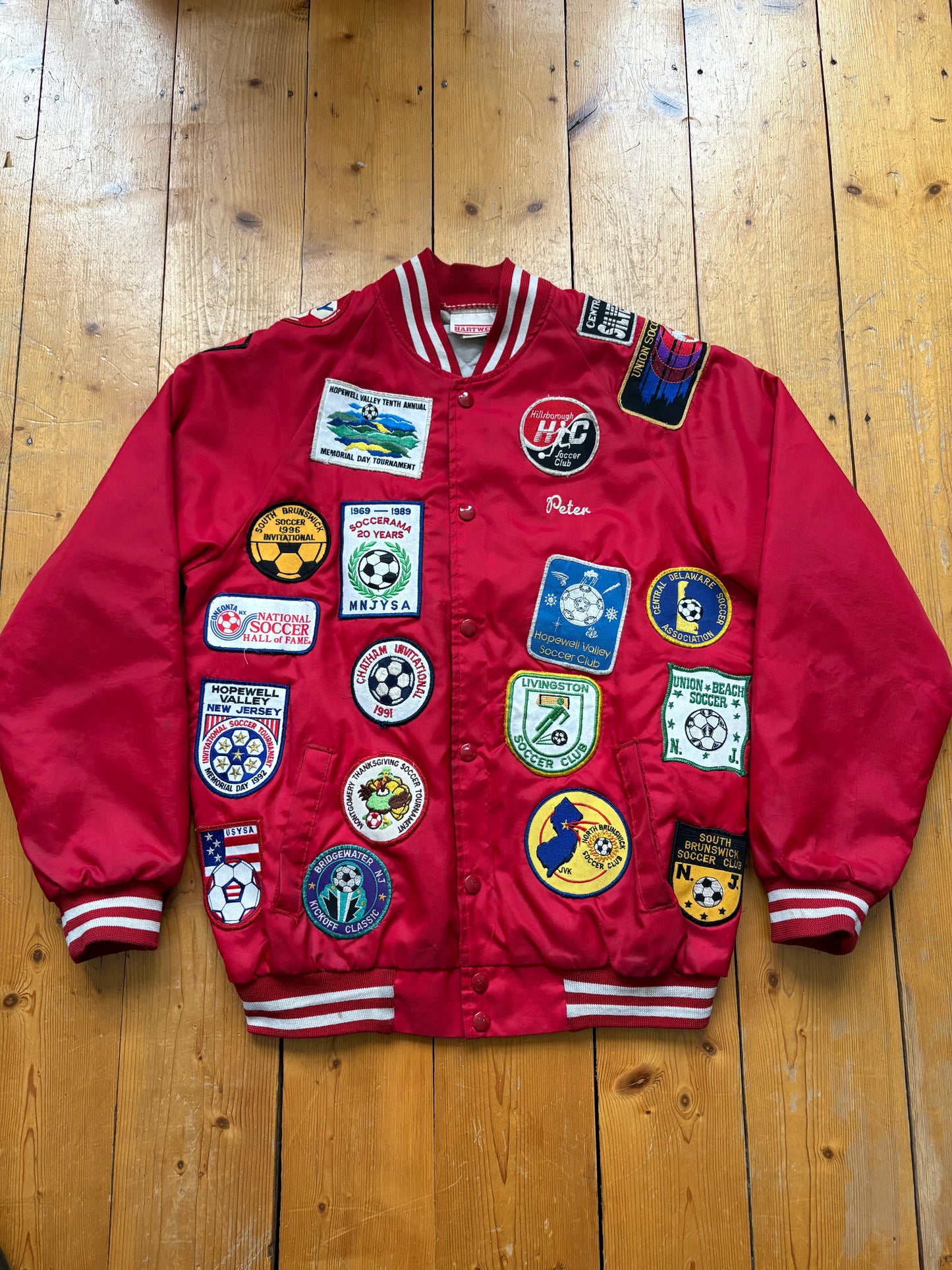 Hillsborough New Jersey Soccer Club sports jacket