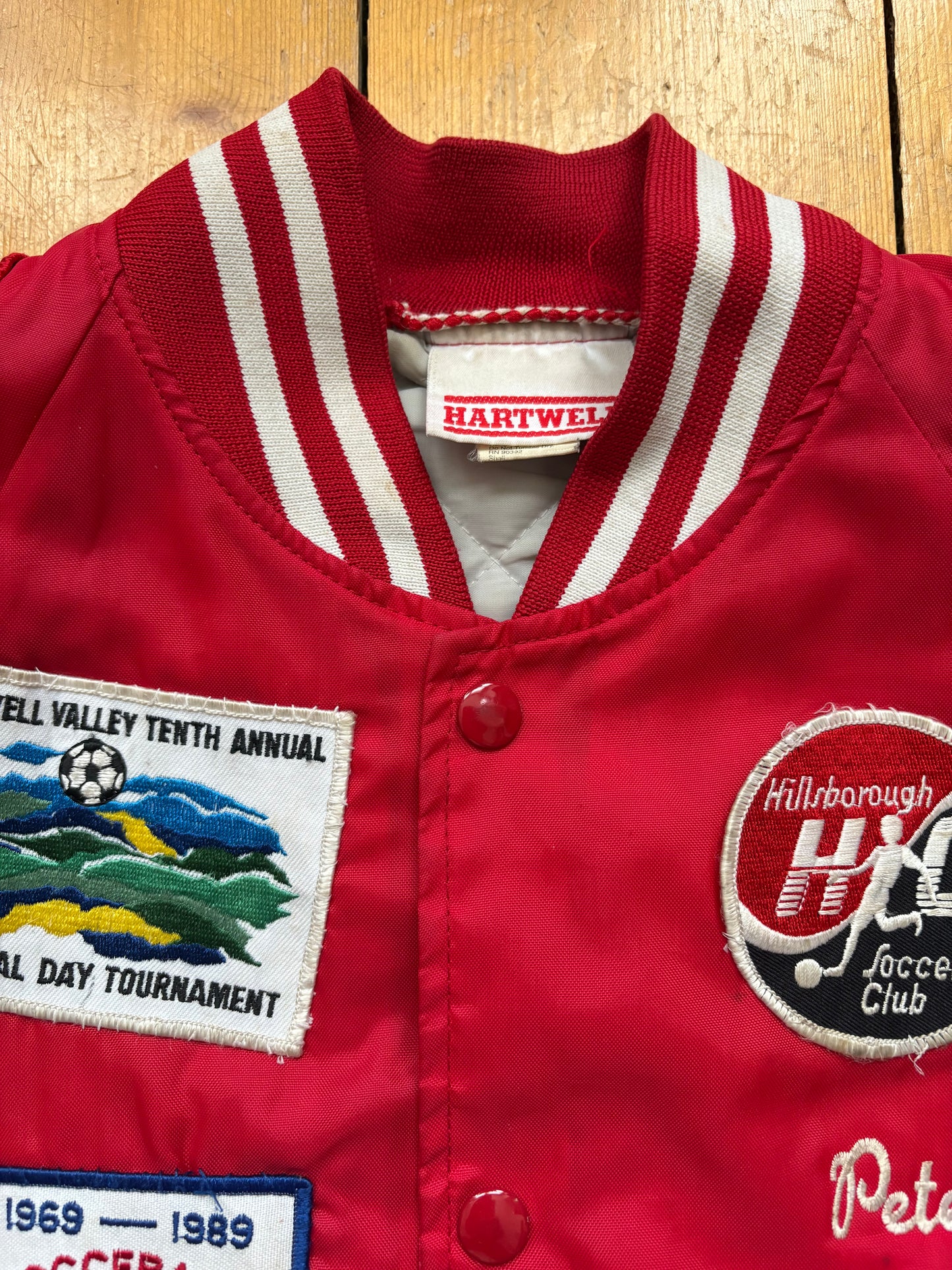 Hillsborough New Jersey Soccer Club sports jacket