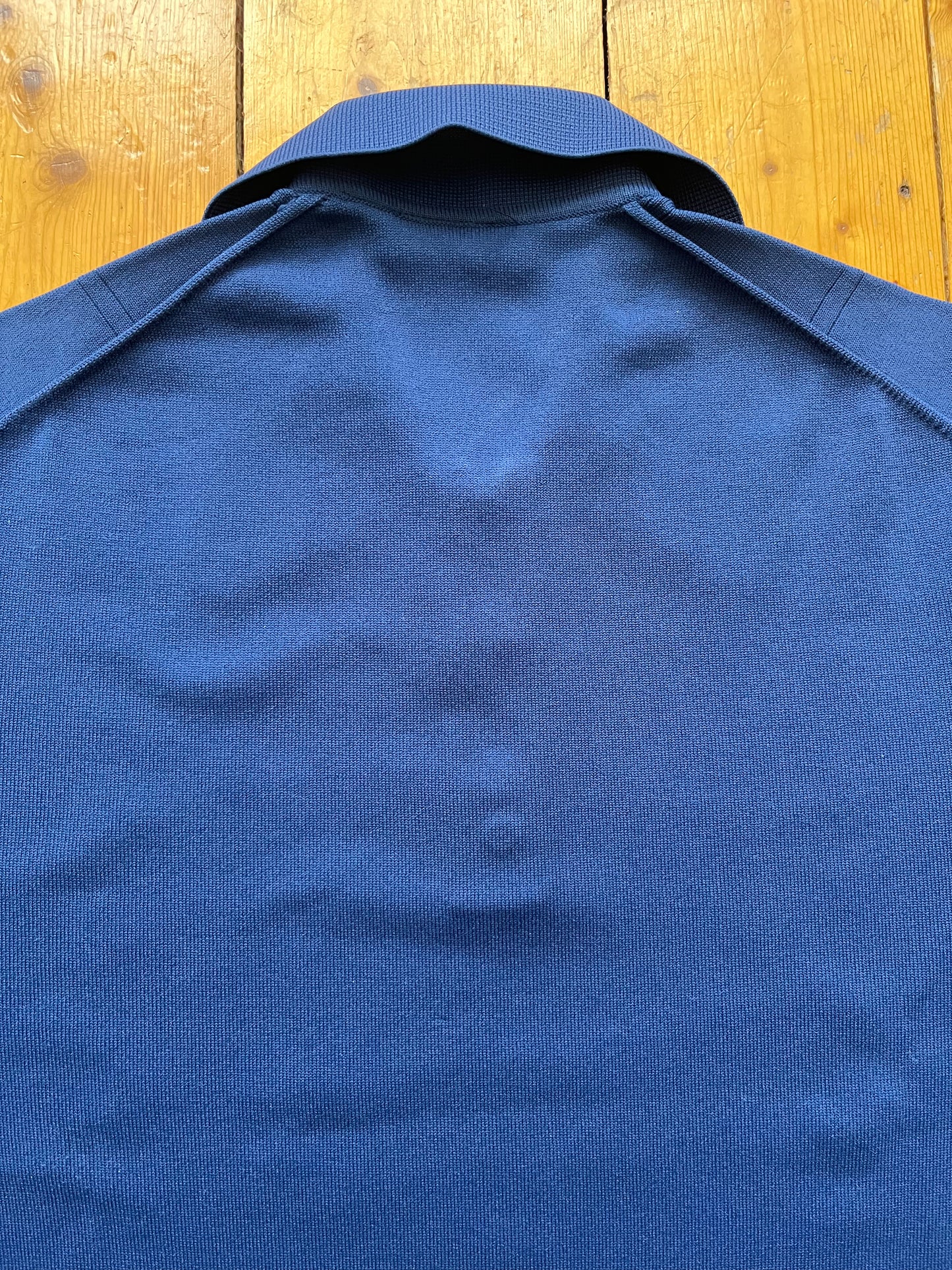 1970s Fred Perry Long Sleeve Polo Top - Size Medium